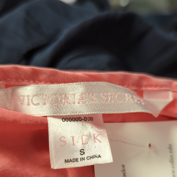 30107 Victoria Secrets Silk Satin Chemise Slip Pink size Small sexy sleep boho - Picture 6 of 8